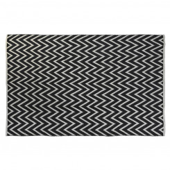Carpet DKD Home Decor Zigzag Bicoloured Urban (120 x 180 x 1 cm)