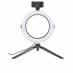 Selfie ringvalgusti statiivi ja puldiga Be MIX Ø 20 cm