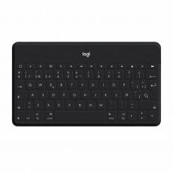 Bluetoothi klaviatuur tahvelarvuti toega Logitech Black (refurbished D)