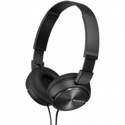Headphones with microphone Sony MDRZX310B.AE AUX Black