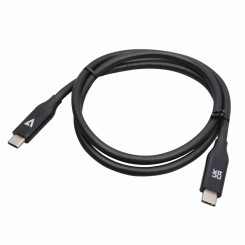 Cable Micro USB V7 V7USB4-80CM          Black 0,8 m