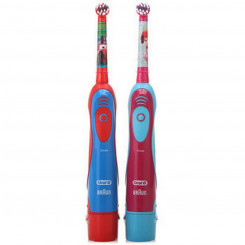 Электрическая зубная щетка Oral-B Красная Синяя Детская