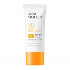 Увлажняющий крем для лица Âge Sun Rerist BB Cream Anne Möller (50 мл) SPF 50+