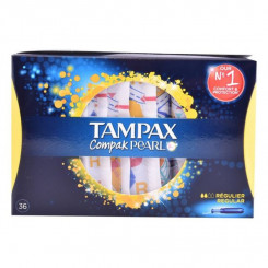 Pack of Tampons Pearl Regular Tampax (36 uds)