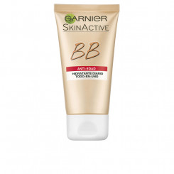 Hydrating Cream with Colour Garnier Skin Naturals Anti-ageing Spf 15 Medium (50 ml)