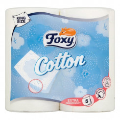 Рулон туалетной бумаги Cotton Foxy (4 шт.)