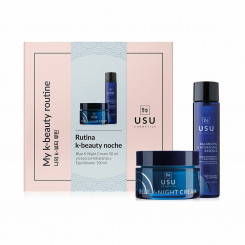 Unisex Cosmetic Set USU Cosmetics My K-Beauty Night Rutine 2 Pieces