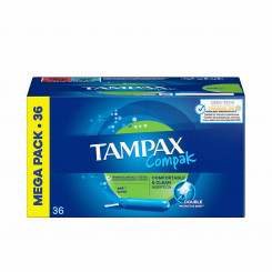 Super Tampons Tampax Compak 36 Units