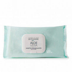 Make Up Remover Wipes Byphasse Aloe Vera (40 uds)