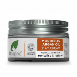 Питательный дневной крем Марокканское аргановое масло Dr.Organic Argán 50 мл