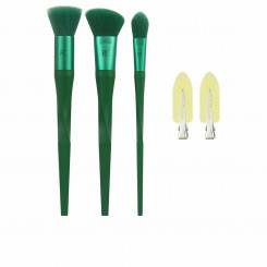 Set of Make-up Brushes Real Techniques Nectar Pop Glazed Daze Green 5 Pieces