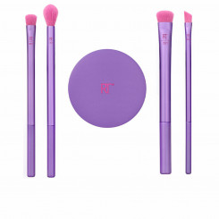 Set of Make-up Brushes Real Techniques Brow Styling Fuchsia 5 Pieces