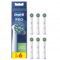 Replacement Head Oral-B Pro Cross Action 6 Units