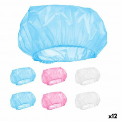Набор шапочек для душа Разноцветный 28 см пластик (12 шт.)
