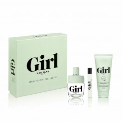 Women's Perfume Set Rochas Girl (3 pcs)