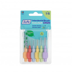 Interdental brushes Tepe Multicolour Supersoft (6 Pieces)