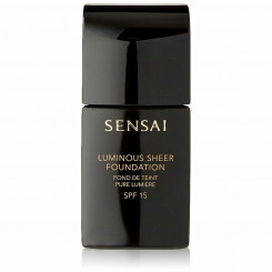 Fluid Foundation Make-up Sensai Luminous Sheer SPF 15 203-Neutraalne beež (30 ml)