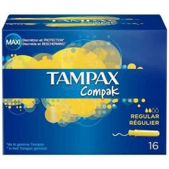 Regular Tampons COMPAK Tampax 16 Units