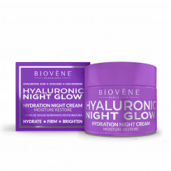 Night Cream Biovène Hyaluronic Night Glow 50 ml