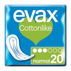 Normal Sanitary Pads with Wings Evax (20 uds) 20 Units