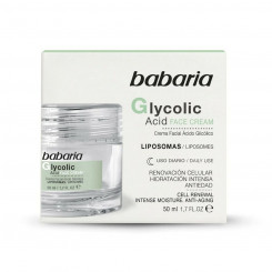 Taastav kreem Babaria Glycolic Acid Glükoolhape 50 ml