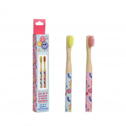 Toothbrush Take Care Smiley World (2 Pieces)