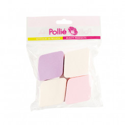 Make-up Sponge Pollié   Multicolour (4 Units)