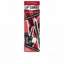 Make-Up Set Rimmel London Lip Combo 3 Pieces Mauve Euphoria