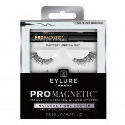 Set of false eyelashes Eylure Pro Magnetic Nº 007 Fluttery light