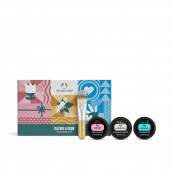 Cosmetic Set The Body Shop Slather & Glow 4 Pieces