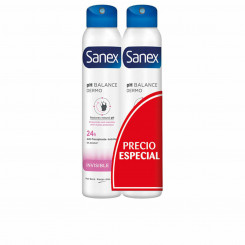 Pihustav deodorant Sanex Invisible 2 Ühikut 200 ml