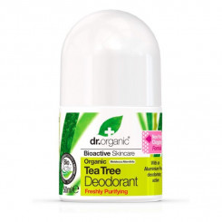 Roll-On Deodorant Dr.Organic DR00145 Tea tree 50 ml