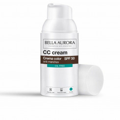 CC Cream Bella Aurora Spf 50 Ilma õlita (30 ml)