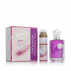 Women's Perfume Set Lattafa 2 Pieces, Parts Mahasin Crystal Violet