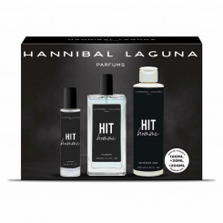 Men's perfume set Hannibal Laguna Hit Hit 3 Pieces, parts