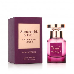 Women's perfume Abercrombie & Fitch EDP Authentic Night Woman 30 ml
