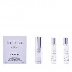 Meeste parfümeeria Allure Homme Sport Cologne Chanel 3145891233001 EDC (3 pcs) 20 ml