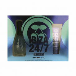 Men's perfume set Pacha Ibiza 24/7 Feeling 2 Pieces, parts