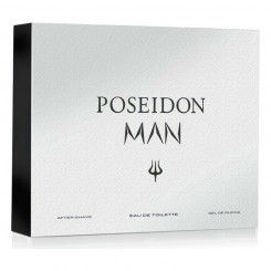 Meeste parfüümi komplekt Poseidon Poseidon EDT (3 pcs) (3 pcs)