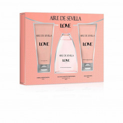 Women's perfume set Aire Sevilla Love (3 pcs)