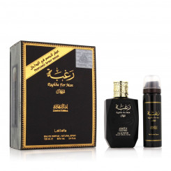 Men's Perfume Set Lattafa EDP Raghba 2 Pieces, Parts