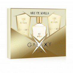Women's perfume set Aire Sevilla EDT Galaxy Girl 3 Pieces, parts