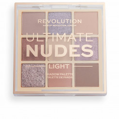 Eye shadow palette Revolution Make Up Ultimate Nudes Clear 8.1 g