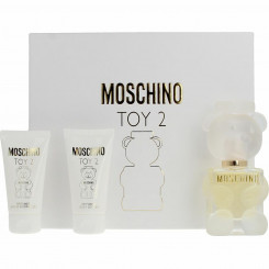 Women's perfume set Moschino Toy 2 3 Pieces, parts