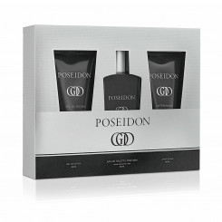 Meeste parfüümi komplekt Poseidon EDT God 3 Tükid, osad