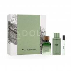 Men's perfume set Adolfo Dominguez Vetiver Terra 4 Pieces, parts