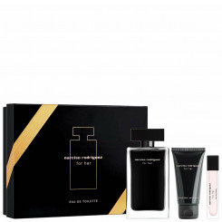 Women's perfume set Narciso Rodriguez EDT For Her 3 Pieces, parts
