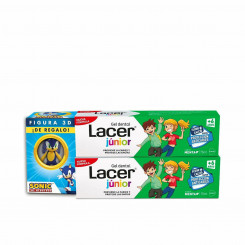 Toothpaste Lacer Junior 75 ml Mint green 2 Units