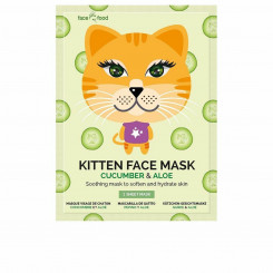 Smoothing mask 7th Heaven Animal Kitten Cucumber (1 Unit) (1 uds)