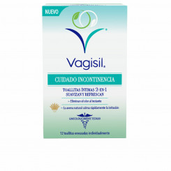 Urinary incontinence hygiene bandage Vagisil 12 Units
